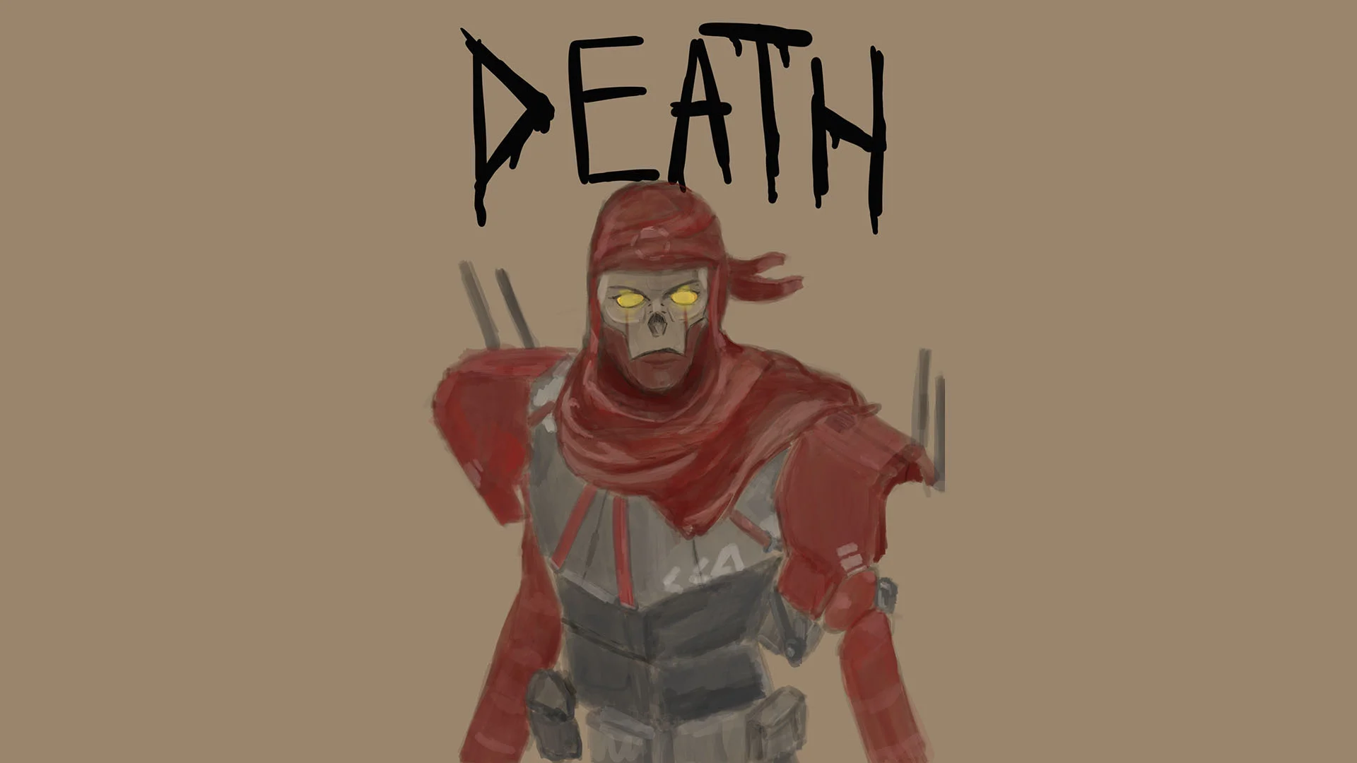 The character Revenant from the game: Apex Legends